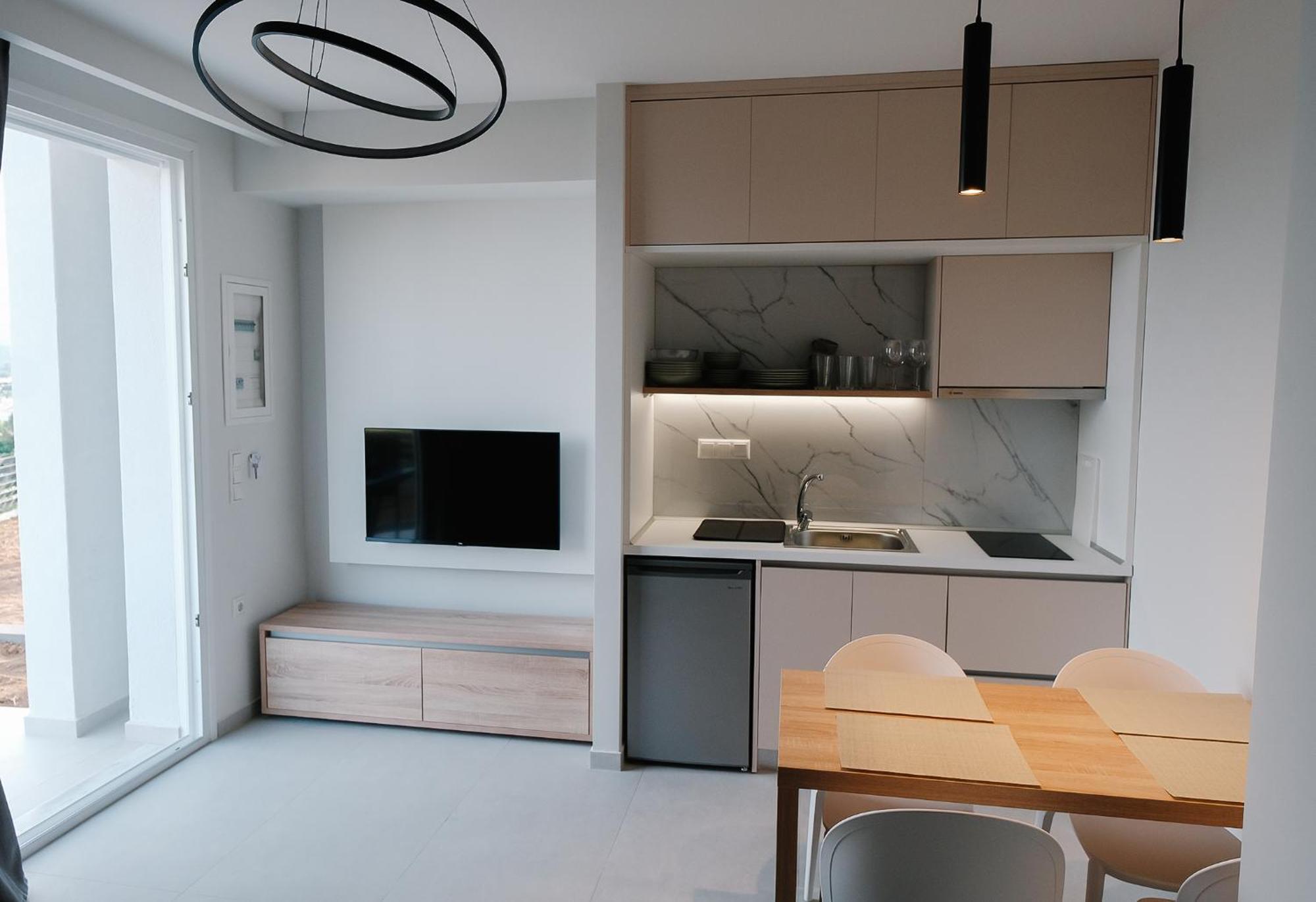 Aquarama Suites Nea Iraklitsa ภายนอก รูปภาพ